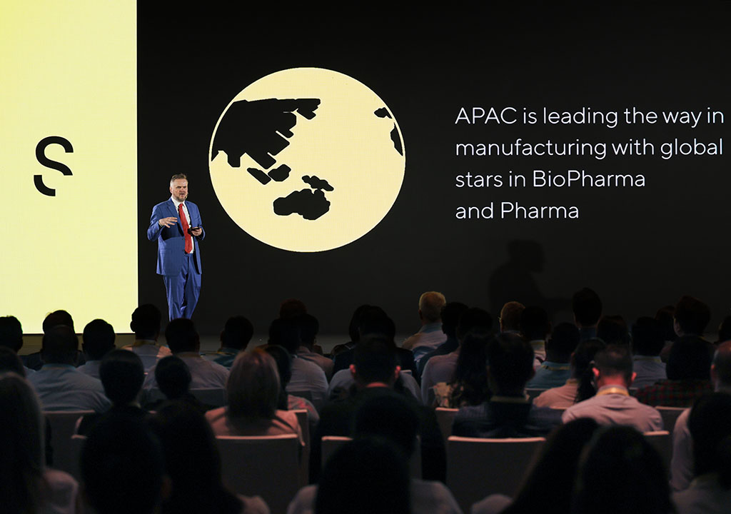 Bangkok event photographer biopharma conference Thailand stage speaker