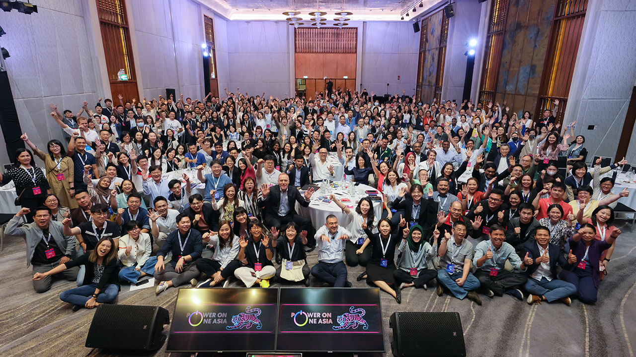 Power on One Asia Convention photographer Bangkok Thailand group Shot